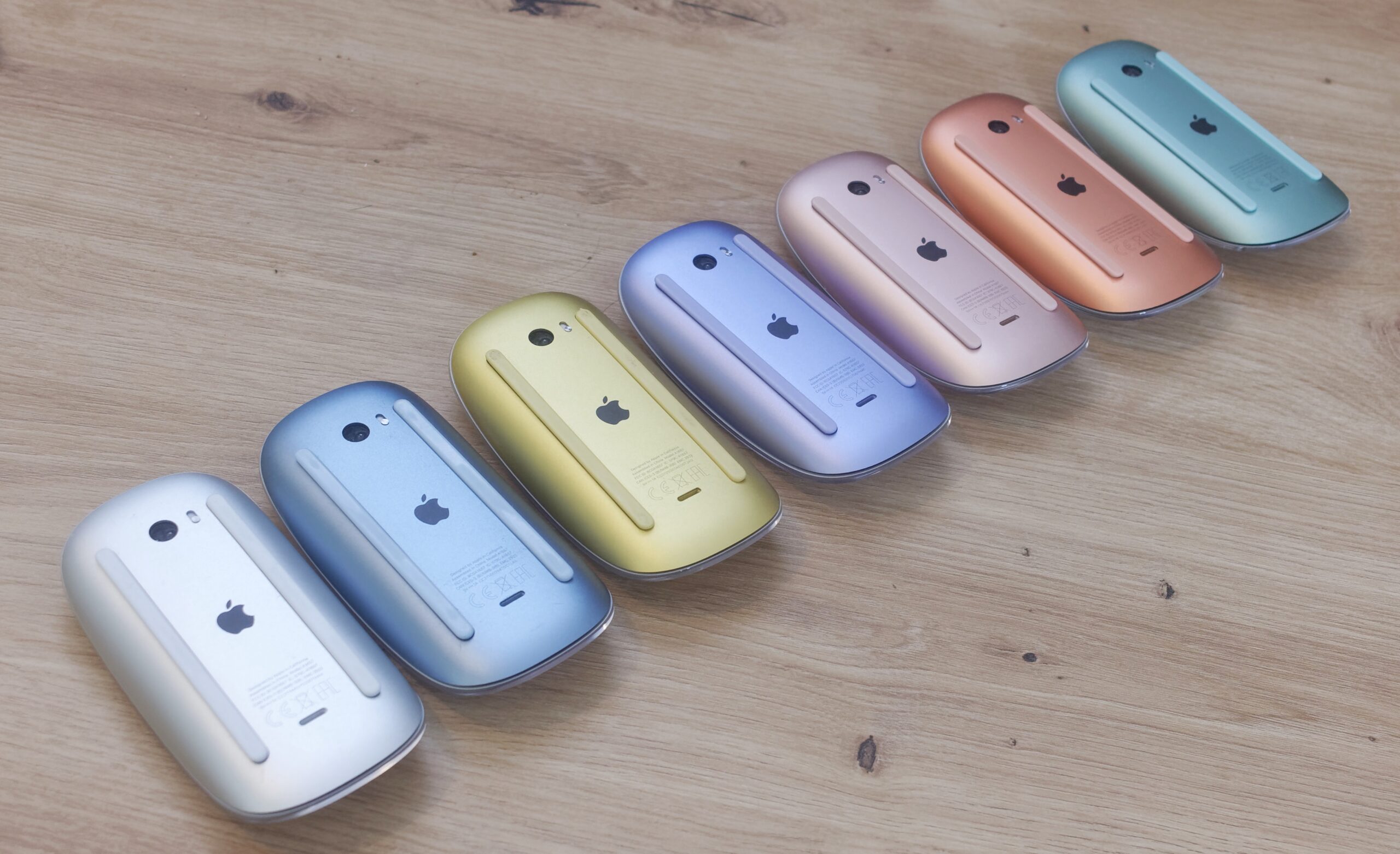 Les différentes couleurs des souris Apple Bluetooth – Le journal du lapin